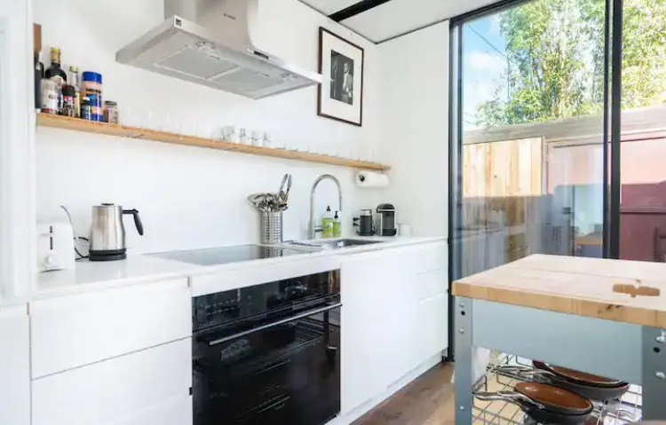 Maricopa Casitas ADU interior — bright open kitchen